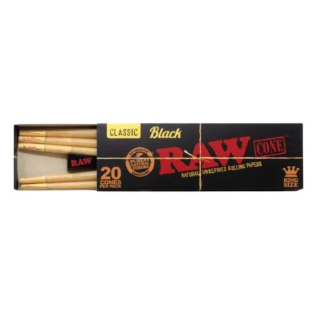 Black Raw Cones Std