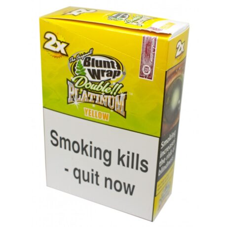 Blunt Platinum Yellow Pouch