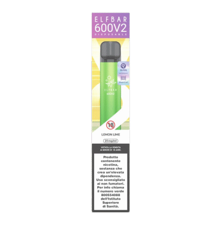 Elf Bar Lemon Lime 600 V2