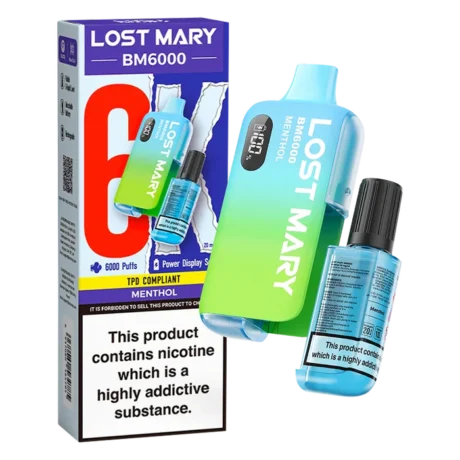 Lost Mary BM6000 Menthol 20mg 1s