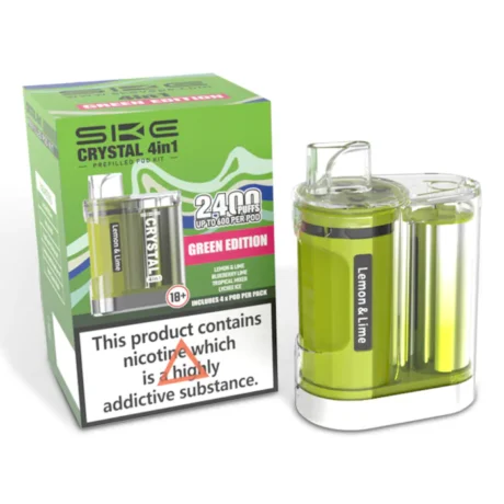 SKE Crystal Green Edition 4in1 Prefilled Pod Kit