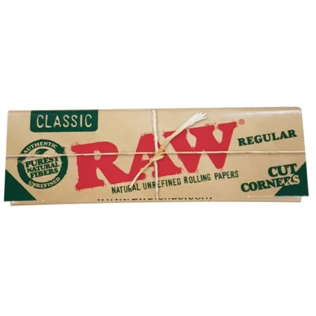 Raw Green Papers Regular Packet